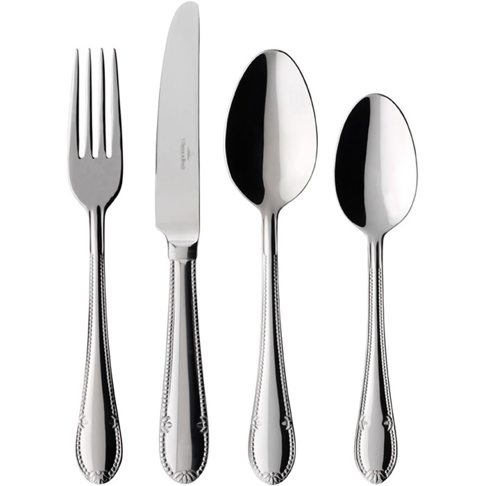Villeroy & Boch Cutlery Sets 12-6359-9037, Metal, 24-Piece, Single