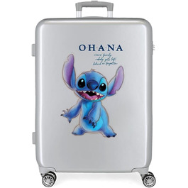 Чемодан Disney Stitch Moods, середній, 100 л, ABS пластик, кодовий замок, 4 колеса, ручна поклажа