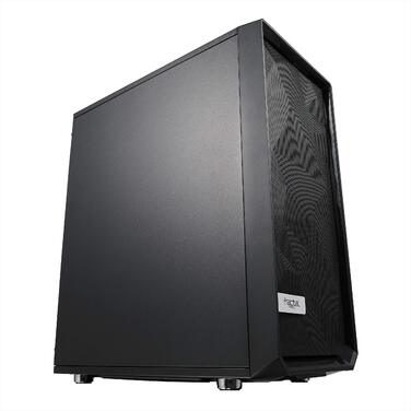Комп'ютерний корпус Fractal Design Meshify C (Black) з покращеною вентиляцією та скляною панеллю