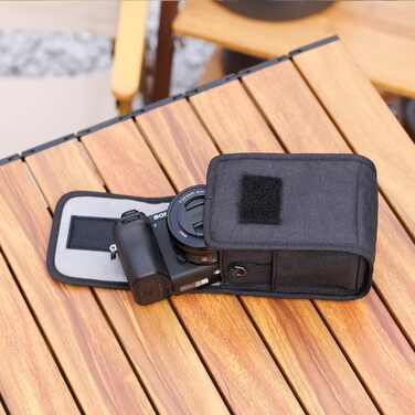 Сумка для камери JJC Kompakt: сумісна з Fuji X100VI/X100V/X100T, Sony a6700/a6600/a6400/a6100, Canon EOS M5/M50, Ricoh GRIII, Leica SOFORT2 (Чорний)