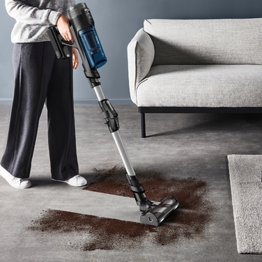Вертикальний пилосос Tefal X-Force Flex 13.60 TY9AC1: 60 хв автономної роботи, функція вологого прибирання