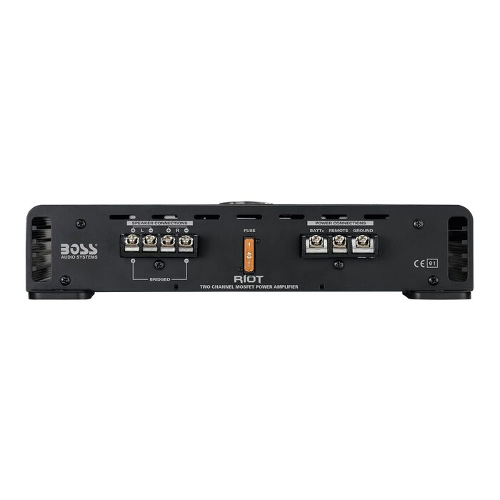 Сабвуфер BOSS Audio Systems R4002, 800 Вт, 2-канальний, чорний