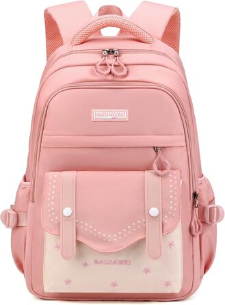 Шкільний рюкзак для дівчаток-підлітків, 2025, великий, для гімназії, старшої школи, 30L (рожевий)