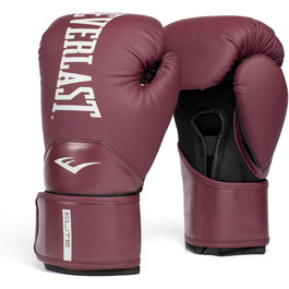 Боксерські рукавички Everlast Elite 2: для спарингу, роботи з мішком та лапами, фіолетові, 16 oz