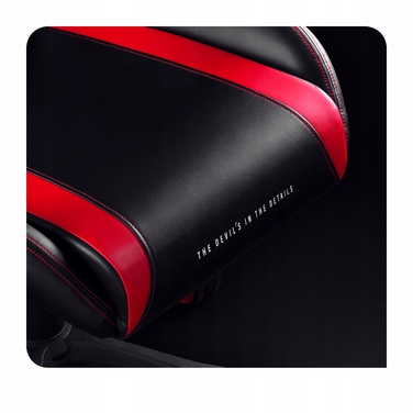 Ігрове крісло Diablo Chairs X-Horn 2.0, штучна шкіра, чорно-червоне