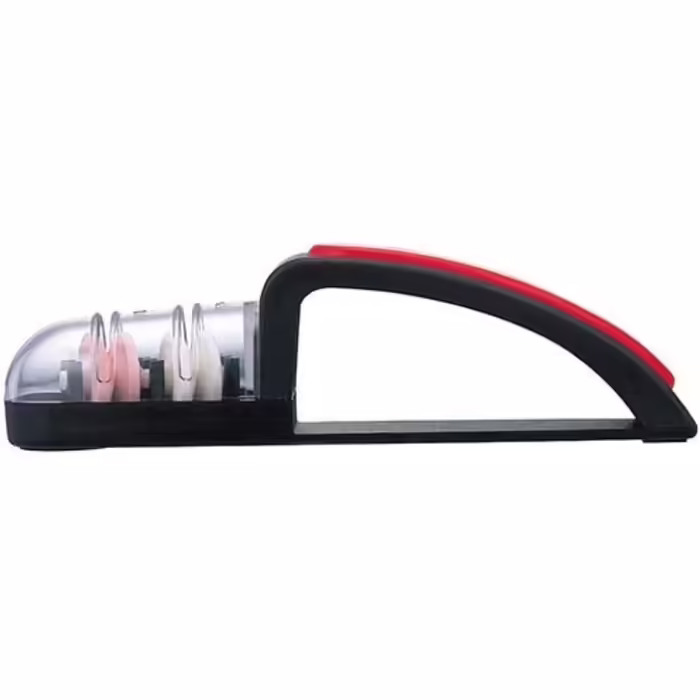 MinoSharp 440-BR Plus Ceramic Hand Sharpener (black/red)