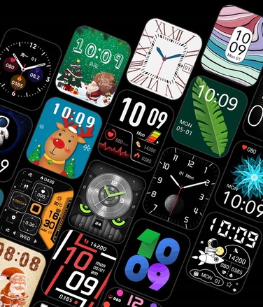 Смарт-годинник Bartomtime eTech58PRO Kardiowatch, унісекс, чорний