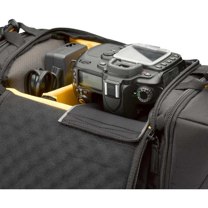 Сумка для камери Case Logic SLRC-200 Black (S) - чорна, з Hammock System та жорстким дном (для дзеркальних фотоапаратів)