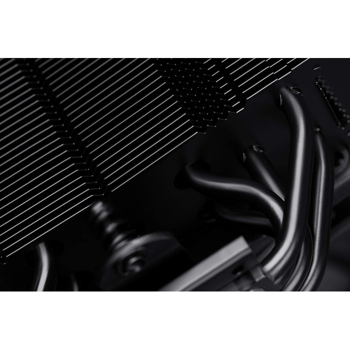 Охолоджувач процесора Noctua NH-U12S chromax.black, 120 мм, чорний, комплект 1 шт.