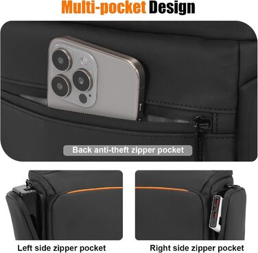 Чохол для камери Cwatcun: сумісний з Canon, Nikon, Sony (LR/DLR), водонепроникний, компактний, чорний (3.0, L)