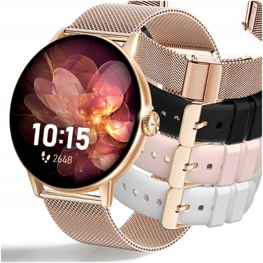 Смарт-годинник JG Smart M5 ROYAL AI для жінок, золотистий