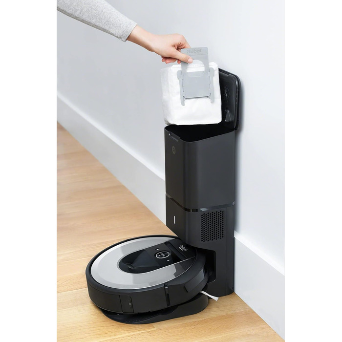 Робот-пилосос iRobot Roomba i7+ з автоматичною станцією самоочищення, картографією та PrecisionVision Navigation