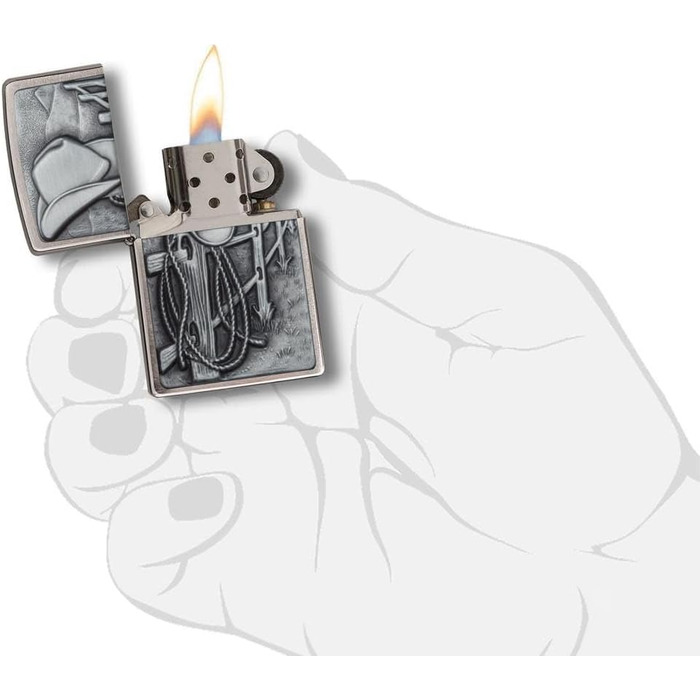 Запальничка Zippo оригінальна бензинова металева