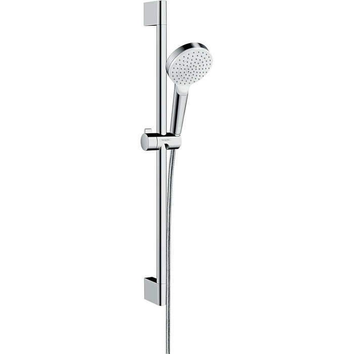hansgrohe Crometta Shower Set, 0.65 m, water-saving, White/Chrome