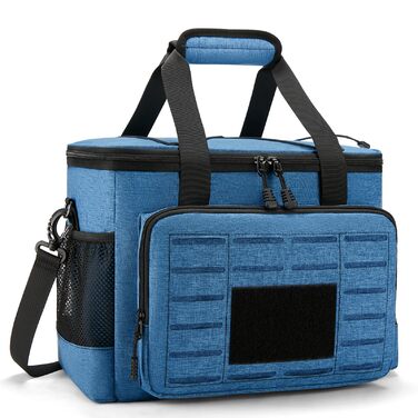 Тактична ланч-сумка HSHRISH 20L, чорно-камуфляжна, водонепроникна, для дорослих, на роботу, пікнік