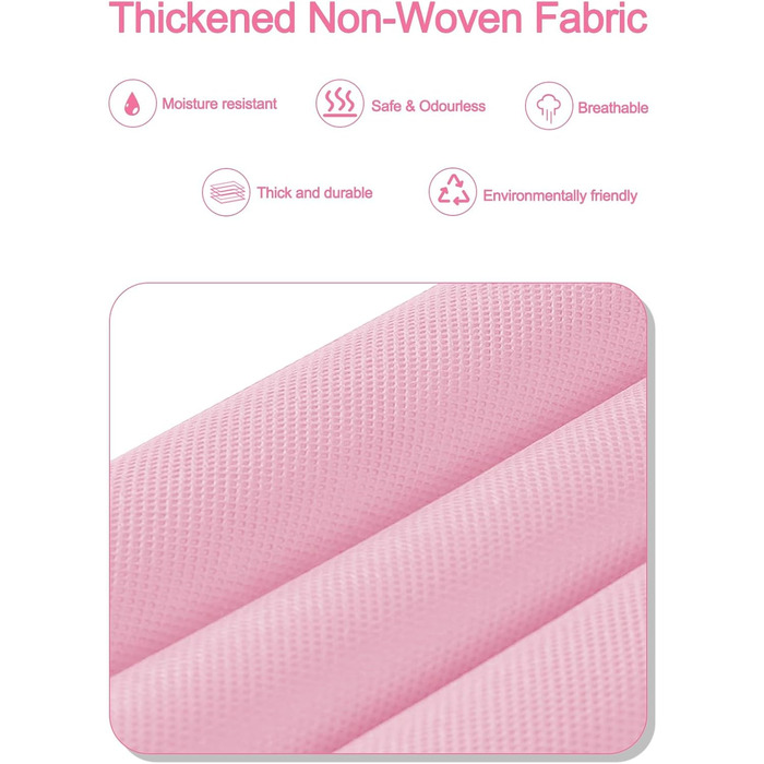 Органайзер на двері 5-ти секційний, складний, рожевий (2 шт) - для ванної, дитячої, кемпінгу