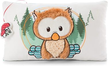 Подушка NICI Baby-Eule Owlino, прямокутна плюшева 43x25 см, серія The Owlsons