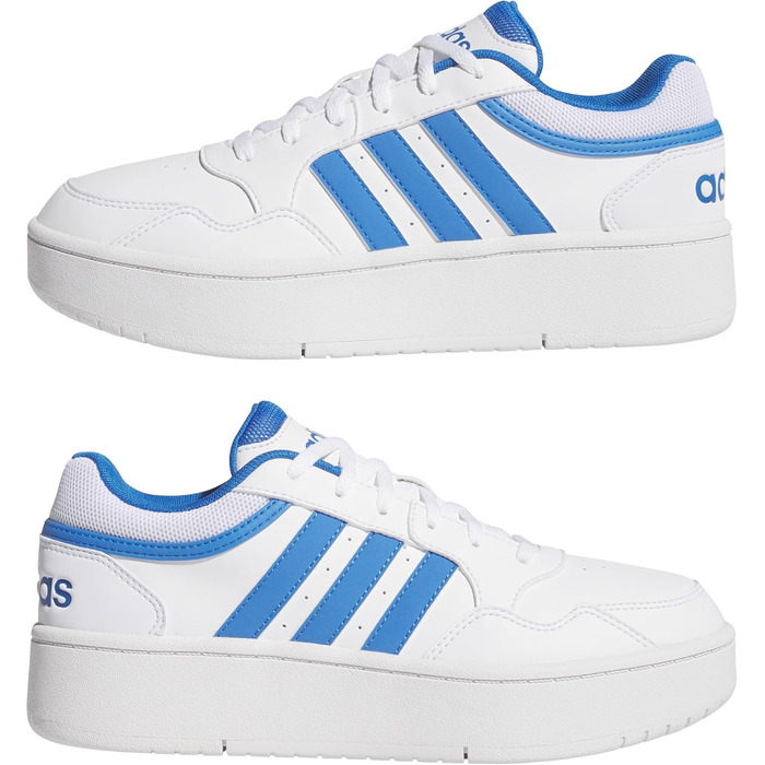 Жіночі кросівки Adidas Hoops 3.0 Bold (44 EU, білий/синій)