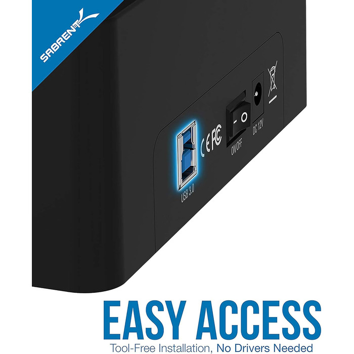 Док-станція Sabrent 4 Bay для 2.5