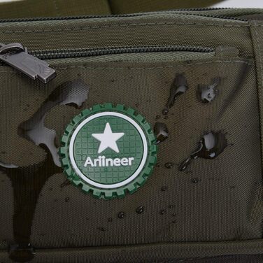 Водонепроникна поясна сумка для чоловіків та жінок, спортивна, для бігу, піших прогулянок, велосипедна сумка, для ножа та туристичного інструменту (оливковий)