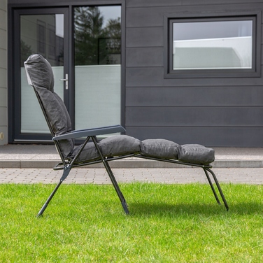Шезлонг PATIO Tulon H024-07IB, Сірий