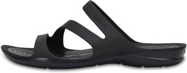 Сандалі Crocs Swiftwater W 203998462 чорні 41-42 EU жіночі шльопанці для пляжу та відпочинку