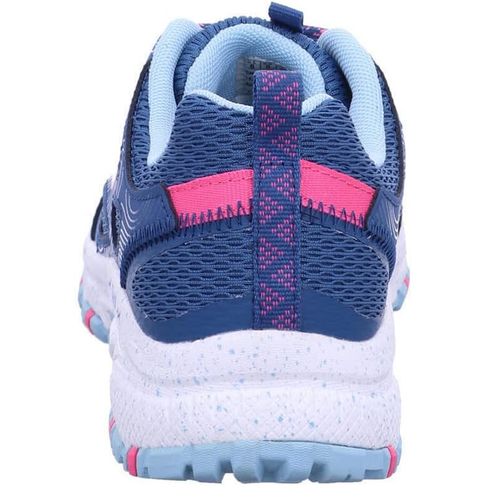 Кросівки Skechers блакитні з сіткою та рожевим кантом, 36 EU