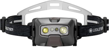 Налобний ліхтар Ledlenser HF6R Signature, 800 люмен, водонепроникний, IP68, з червоним світлом, акумуляторний, для активного відпочинку (чорний)