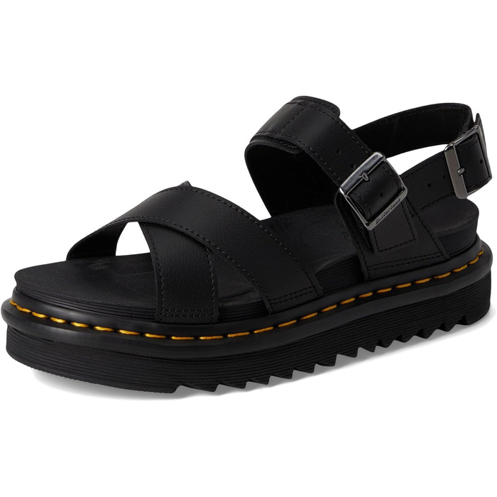 Сандалі жіночі Dr. Martens 31558001 шкіряні чорні, розмір 37-38 EU