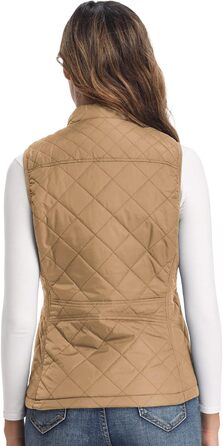 Жіноча куртка LONGKING: легка, тепла, з капюшоном, бежева (L)