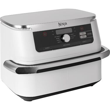 Аерофритюрниця Ninja Foodi FlexDrawer AF500EUWH з двозонною корзиною, біла