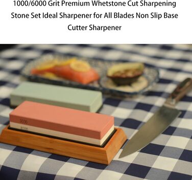 Набір інструментів Kavolet для шліфування та полірування, 400/1000, 3000/8000, з бамбуковою основою та регулюванням кута