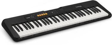 Клавіатура Casio Casiotone CT-S100 з 61 клавішею, 122 звуки та 61 ритми, чорна, сучасний дизайн