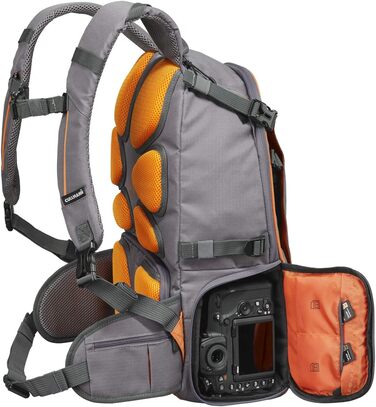 Спортивний рюкзак CULLMANN ULTRALIGHT sports DayPack 300, сіро-помаранчевий