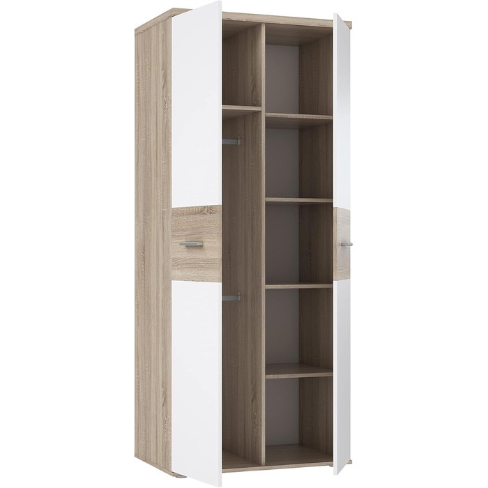 Forte WINNIE 2-türiger Kleiderschrank