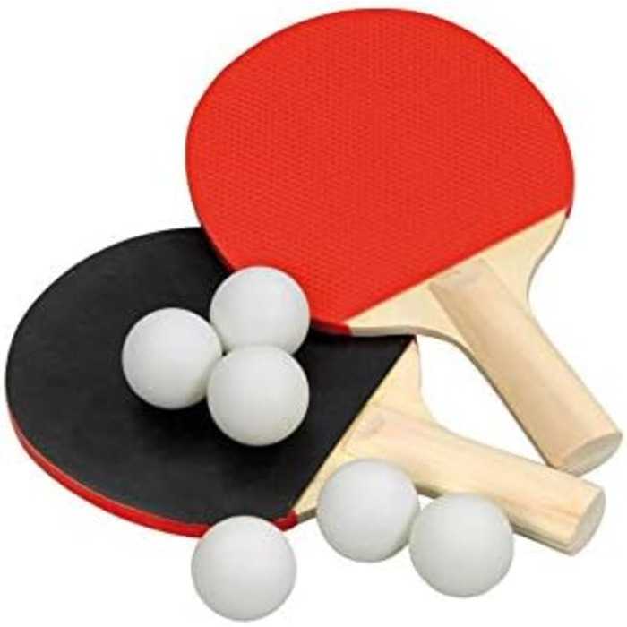 Набір для настільного тенісу Betzold, 12 шт. - набір ракетки та м'ячів для настільного тенісу