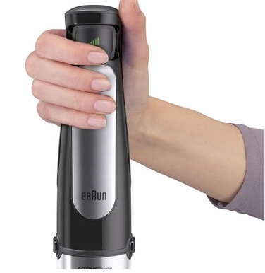 Погружний блендер Braun MQ7000X 1000 Вт, чорний