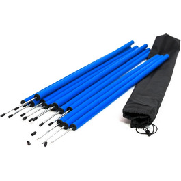 Набір для дресирування собак, 12 шлагбаумів, комплект для аджиліті, собачий спорт