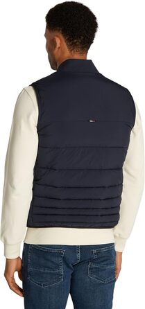 Жилет чоловічий Tommy Hilfiger Mix Quilt водонепроникний, великий розмір 3XL, колір Blue (Desert Sky)