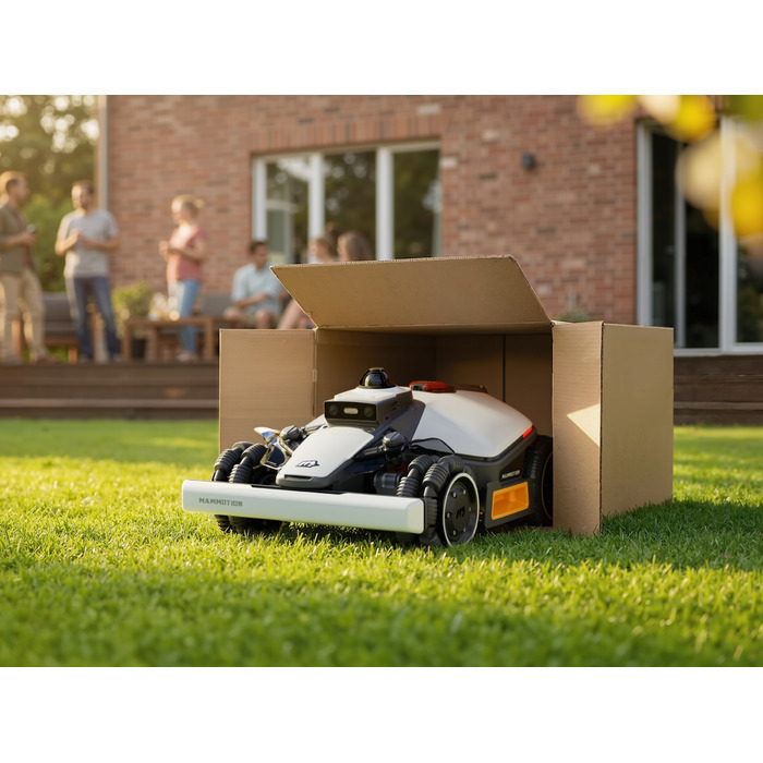Робот-газонокосарка Mammotion LUBA mini 2 AWD, ширина косіння 20 см