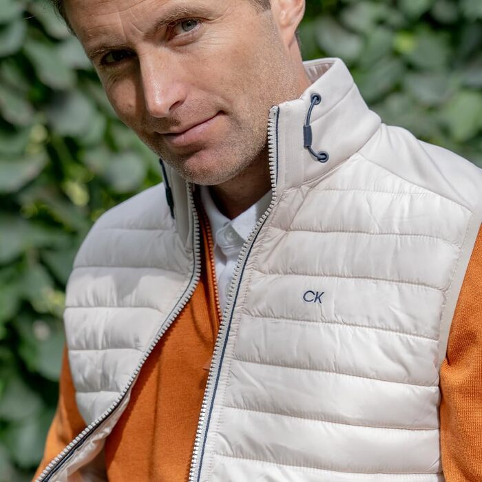 Чоловіча жилетка Calvin Klein Hybrid CK Insulate XL, синього кольору