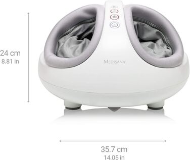 Масажер для ніг Medisana FM 888 Shiatsu з підсвіткою, обігрівом та 2 швидкостями