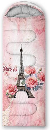 Спальні мішки QOOMO для кемпінгу, 3 сезони, для дорослих та дітей, легкі, водонепроникні, для подорожей та відпочинку на природі