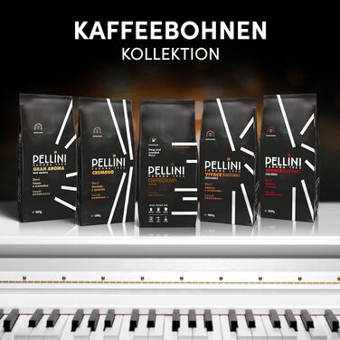 Кава в зернах Pellini N.9 Cremoso для еспресо, 1 кг