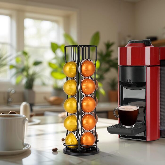 Тримач для кавових капсул, сумісний з Nespresso Vertuo (на 20 штук)