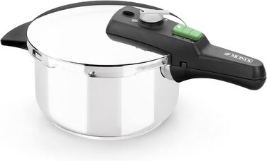 Швидкісна скороварка Monix Quick 4 л з нержавіючої сталі, чорна