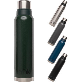 Термос Outdoor Trnk Polar 2 - 1600 мл, нержавіюча сталь, BPA-free, зберігає тепло 40 годин, з 2 стаканчиками, для посудомийної машини (зелений)
