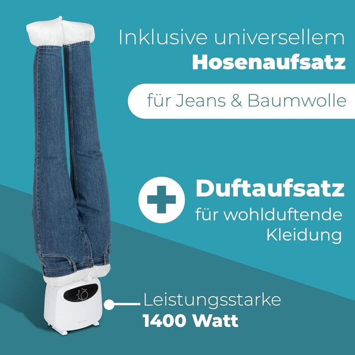 Автоматичний прасувальник сорочок ProfiCare PC-HBB 3117 | Прасувальна лялька 1400W | Швидкий та ефективний | З арома-насадкою