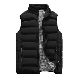 Чоловіча утеплена жилетка Vcansion для активного відпочинку, чорна