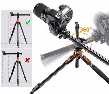 Монопод K&F Concept S210, 231 см, чорний